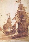 Two Frigates (mk17) Claude Lorrain